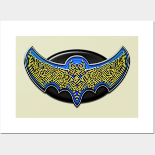 Celtic Bat Logo 6 Posters and Art